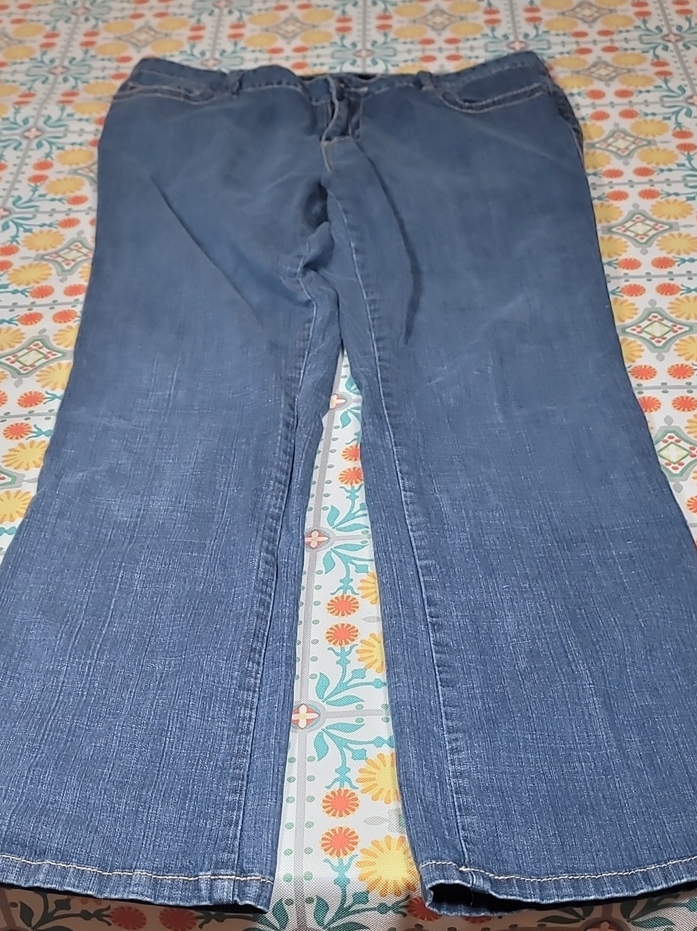 Calvin Klein Jeans Women's Medium Blue Straight Leg Jeans
